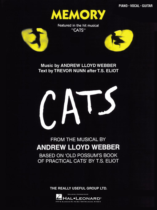 Title details for Memory (From Cats) (Sheet Music) by Andrew Lloyd Webber - Available